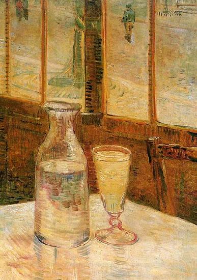 Still Life with Absinthe, Vincent Van Gogh
